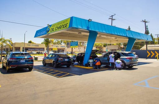 oil change california